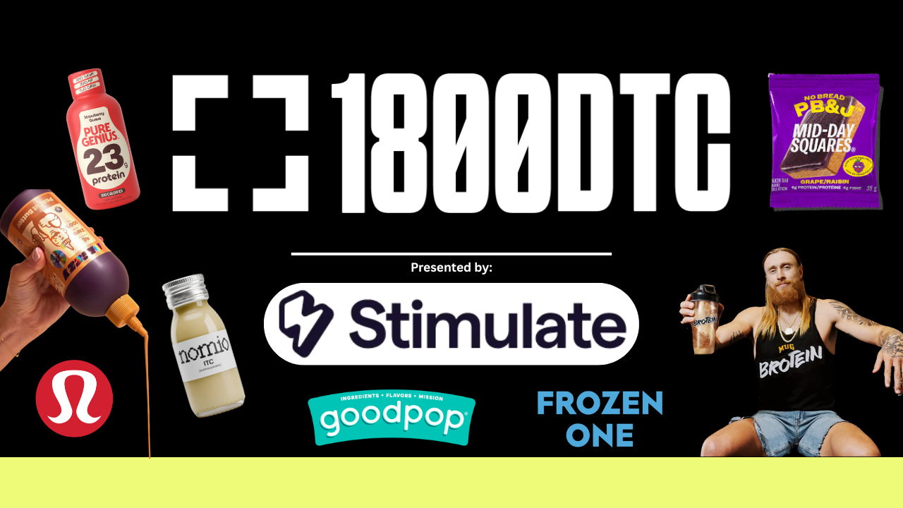 1800Hotline 006 // Big week. New CEO at Lululemon, $4M for a broccoli shot, and protein ice cream is now a real thing.