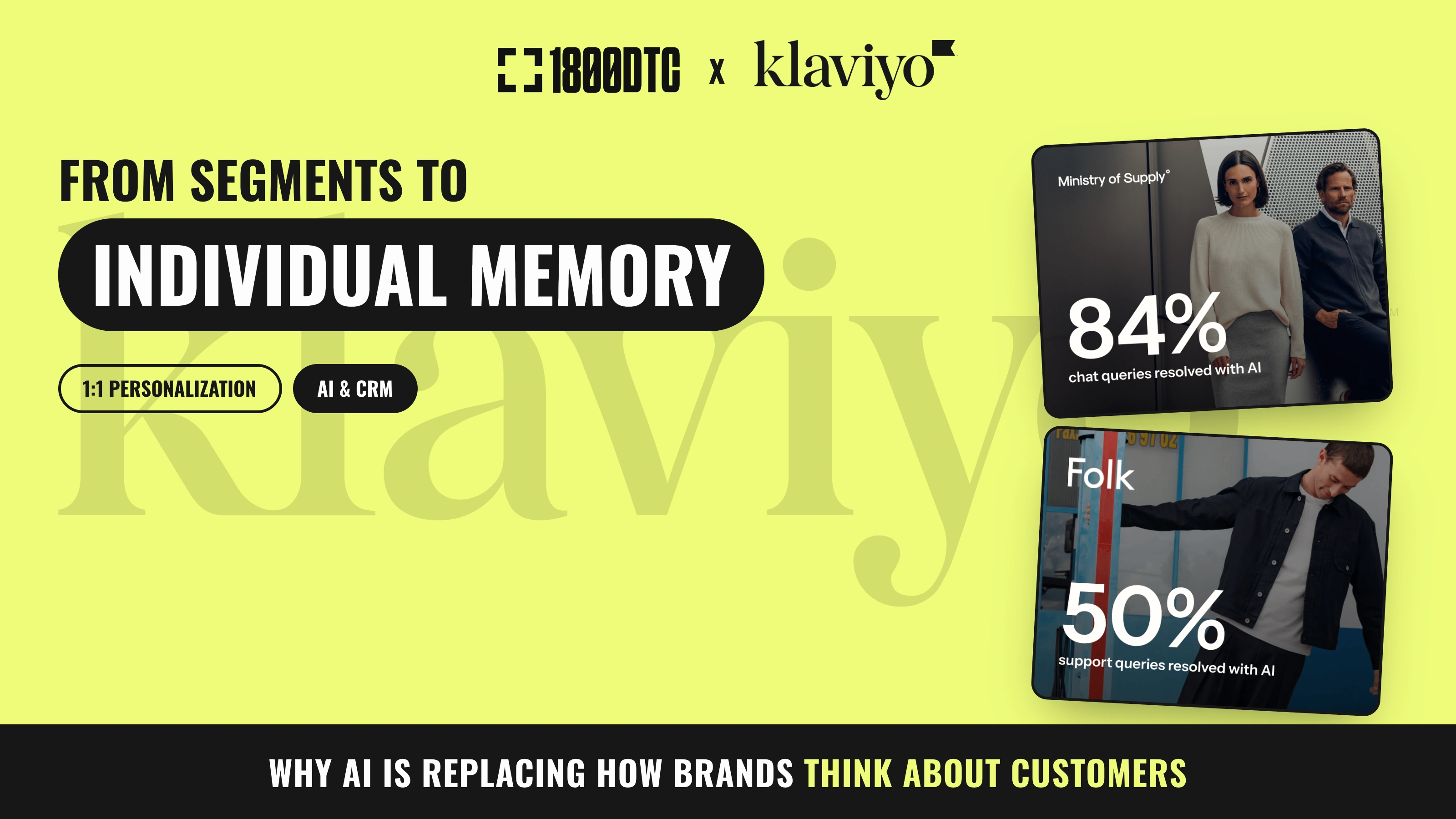 From Segments to Individual Memory: Why AI Is Replacing How DTC Brands Think About Customers