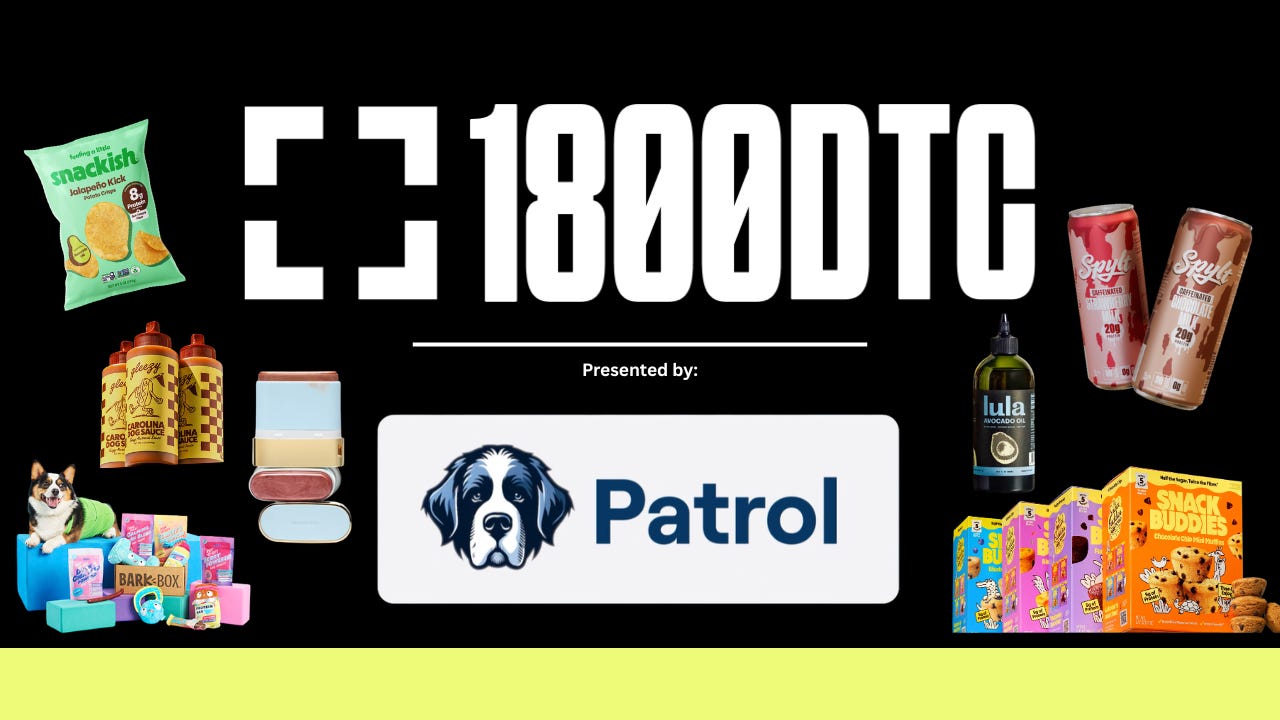 1800Hotline 022 // $360M exit to potato chips, BarkBox admits the box isn't the point, and the Yasso founders are back