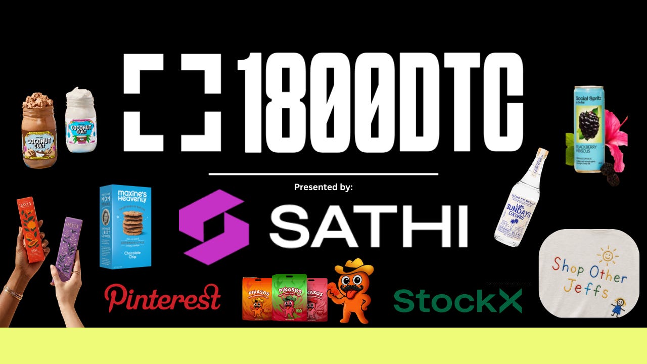 1800Hotline 024 // Pinterest built a shopping chatbot, Coconut Cult needs a bigger factory, and toothpaste got a wellness upgrade