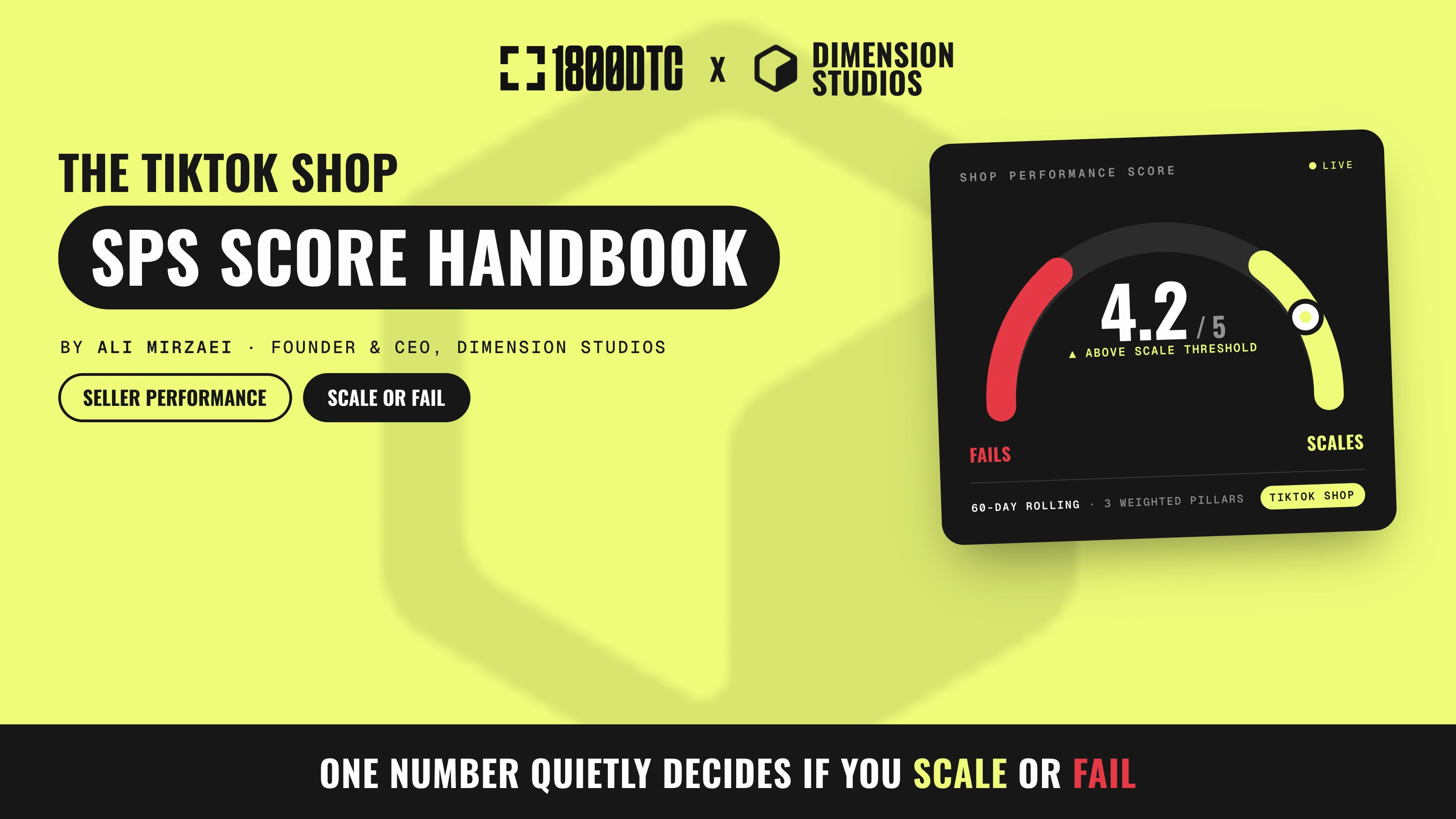 The TikTok Shop SPS Score Handbook: How One Number Quietly Decides Whether Your Shop Scales or Fails
