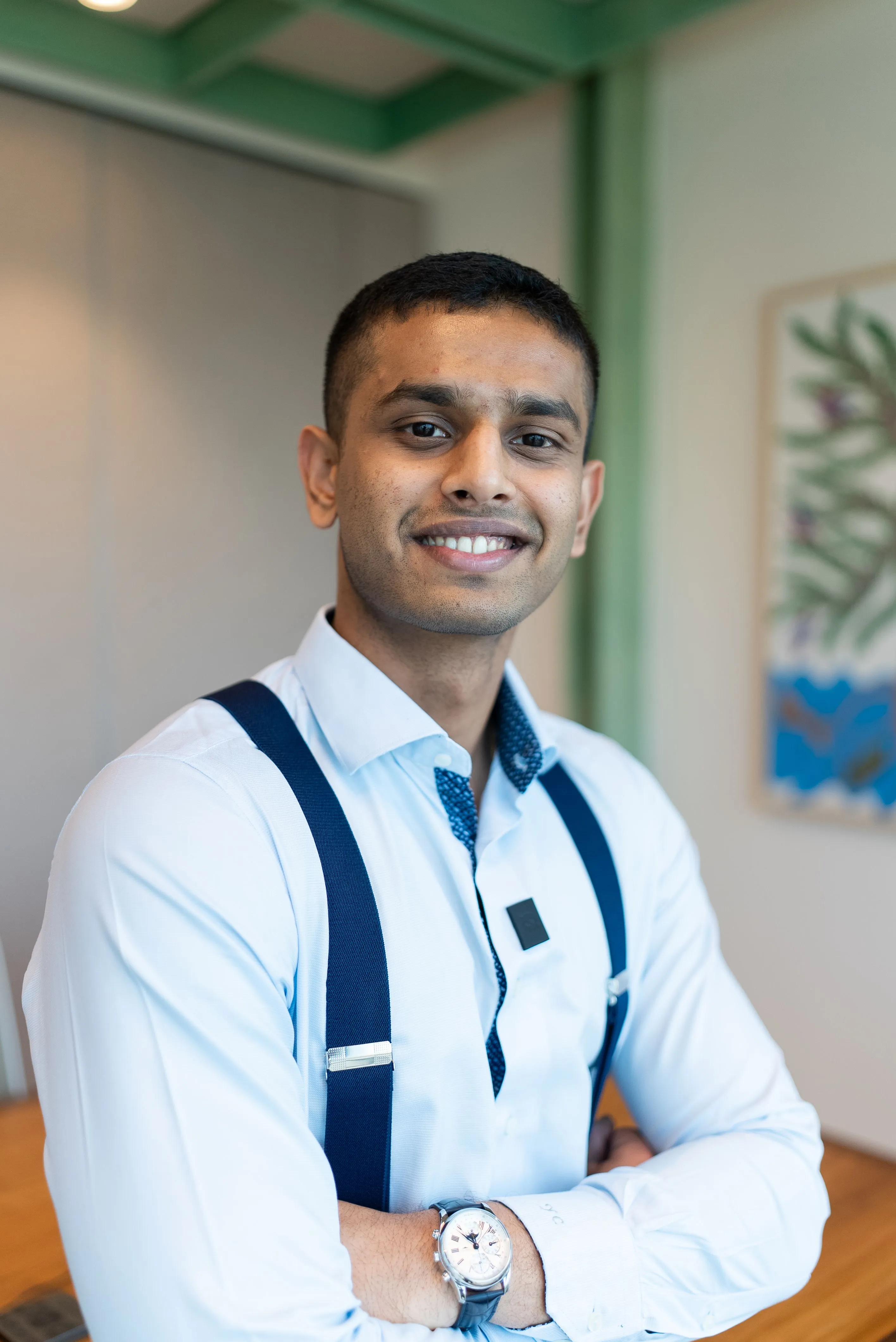 Yash Chavan headshot in formal attire