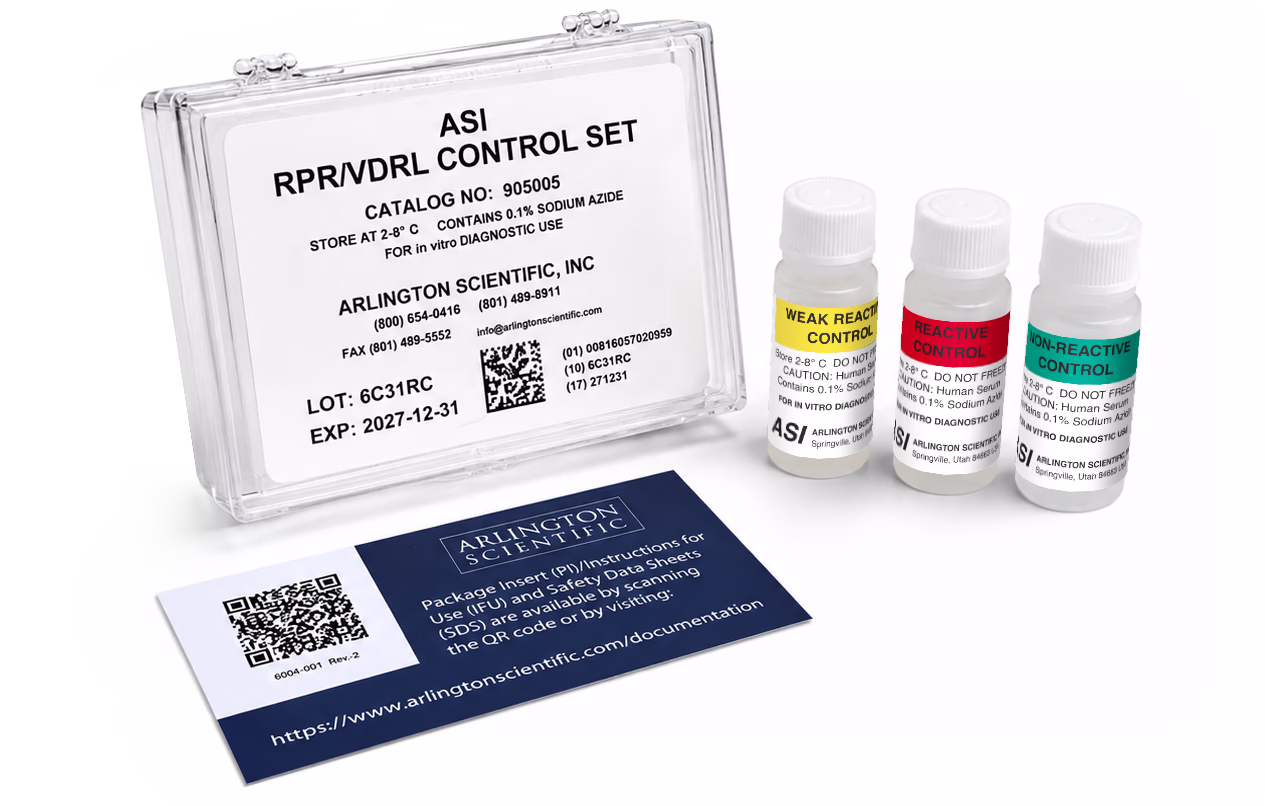 2.5 ml RPR VDRL Control Set