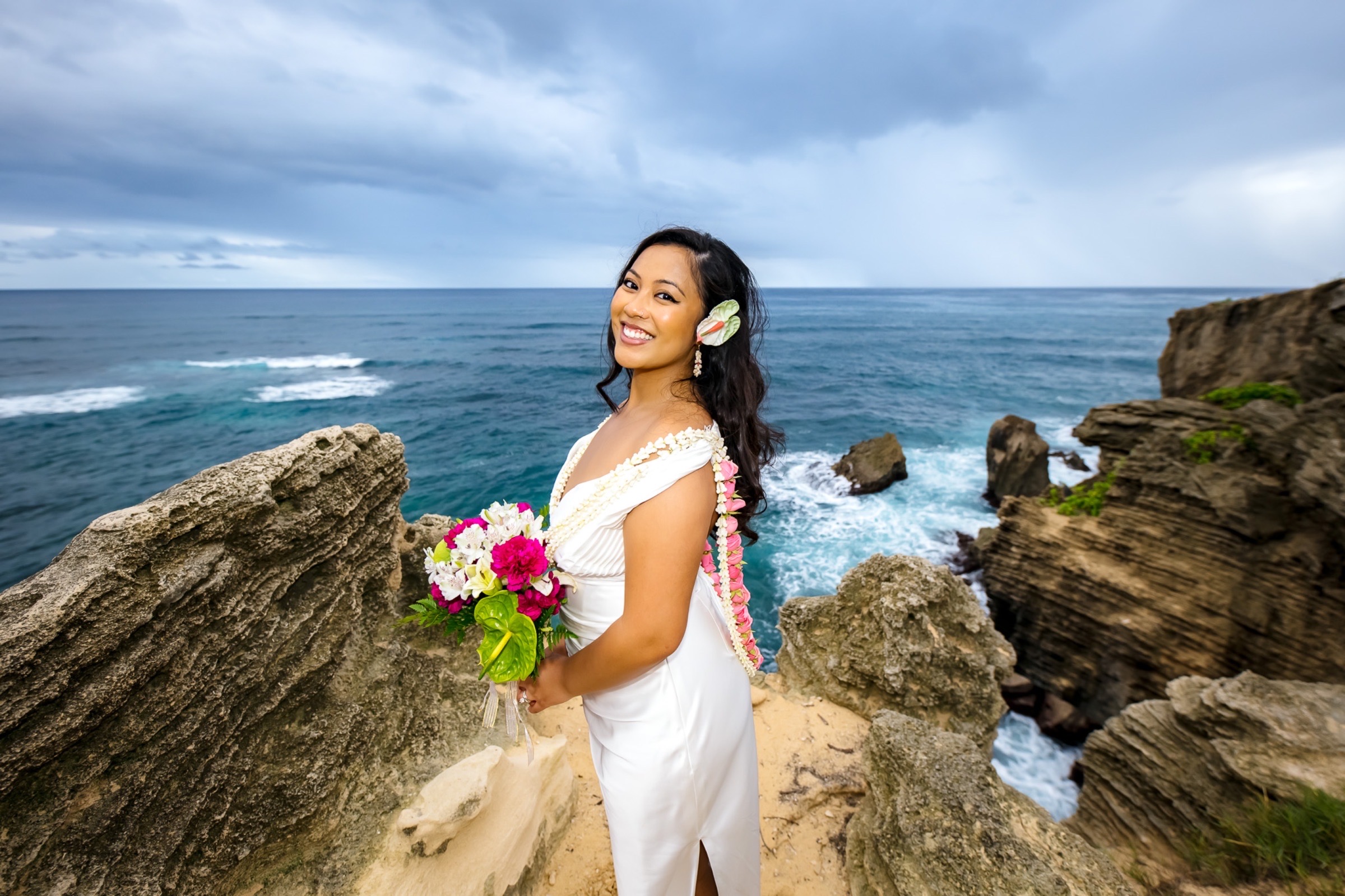 kauai wedding photographer bride