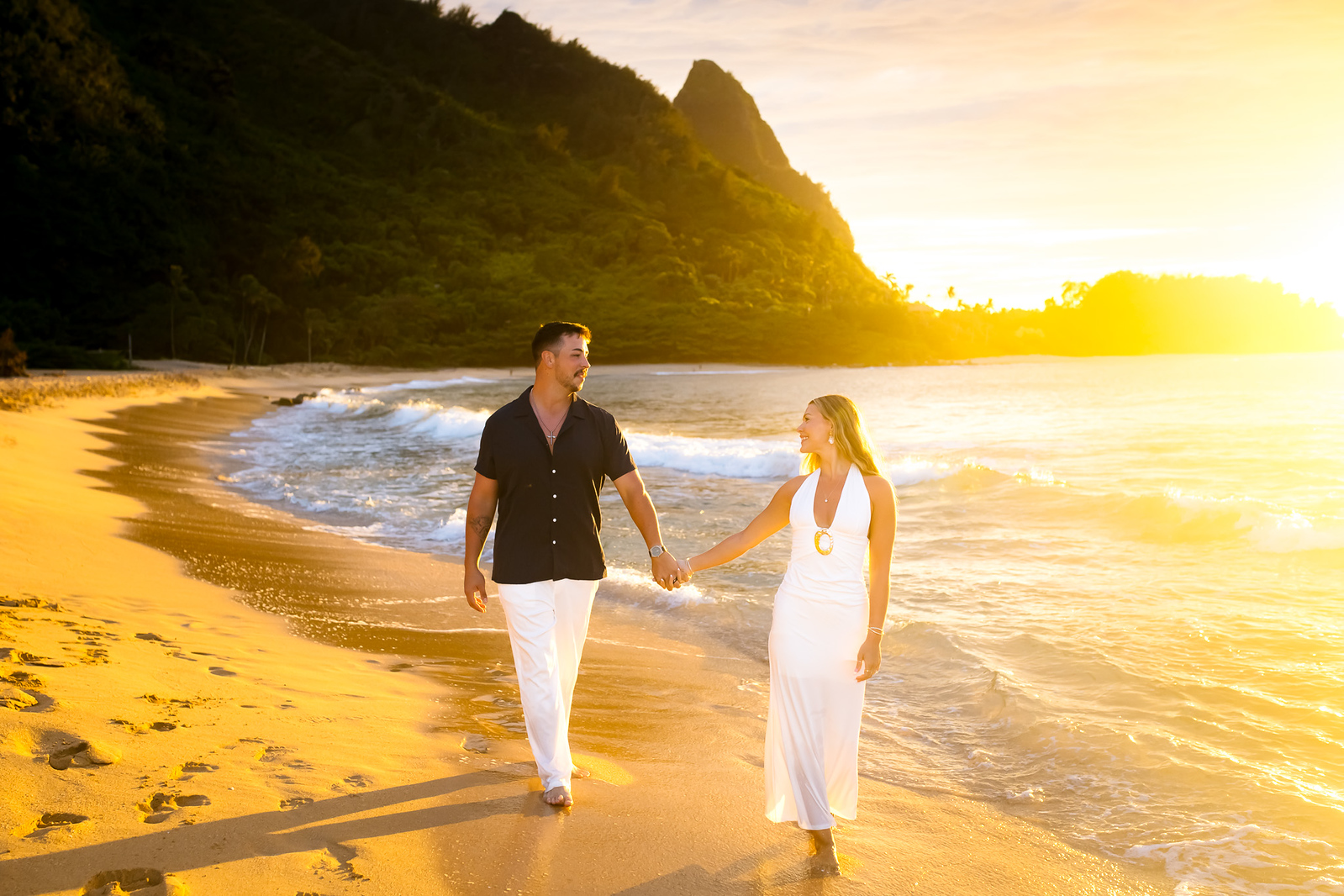 tunnels beach kauai wedding photographer