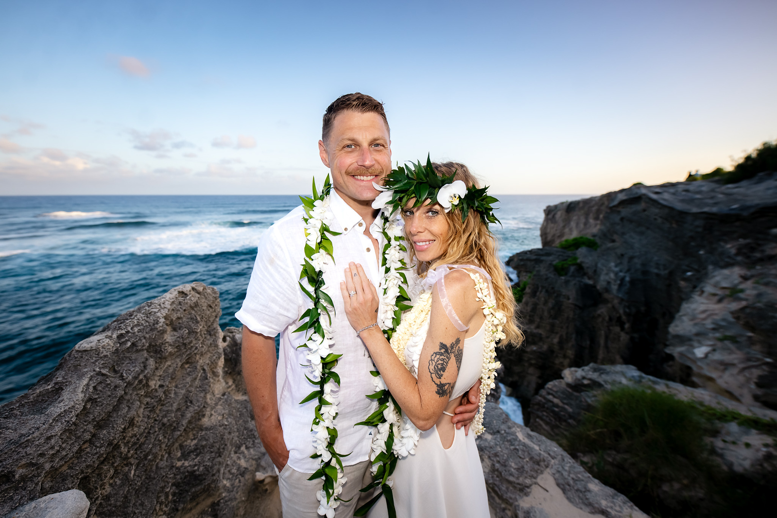 chela and Kyle shipwrecks beach