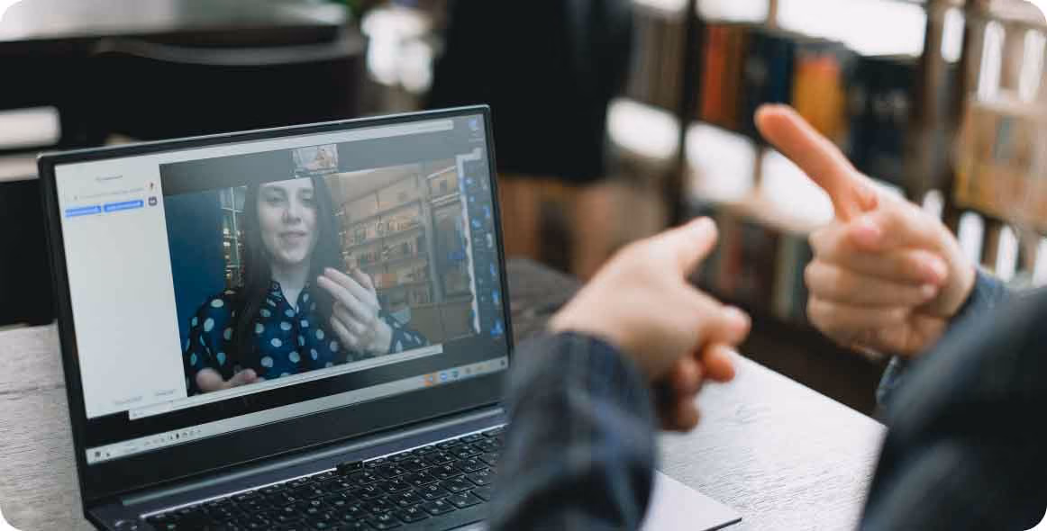 An image of a student learning