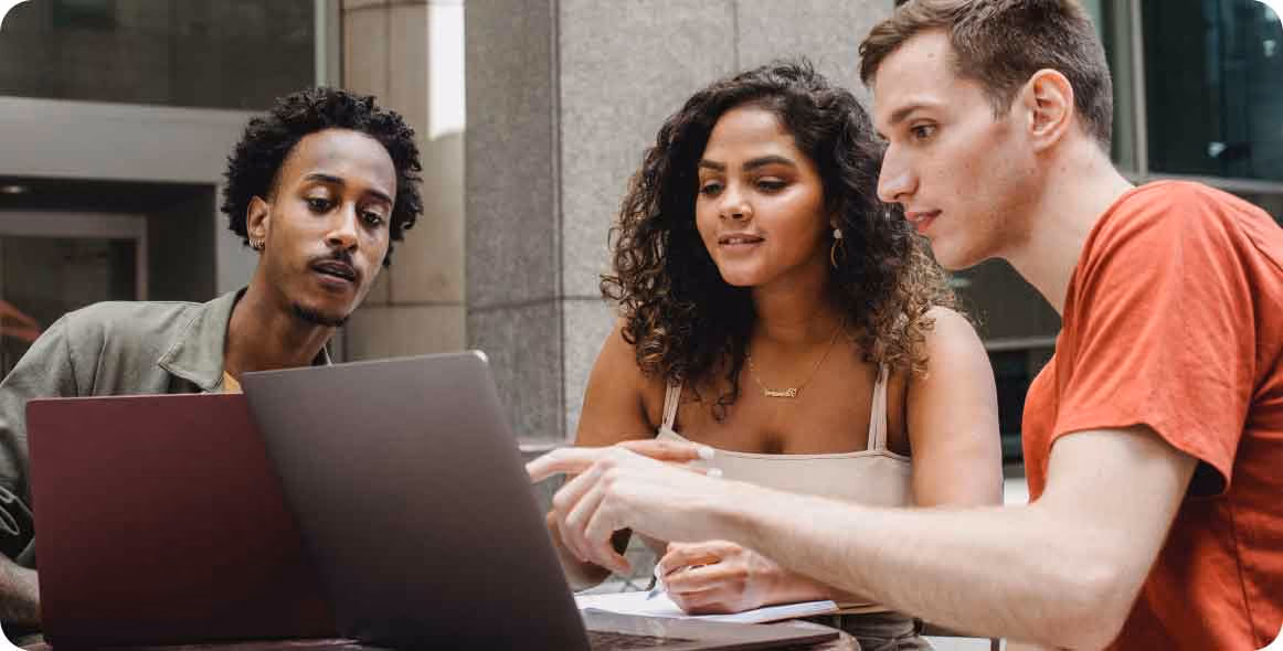 An image of a student learning