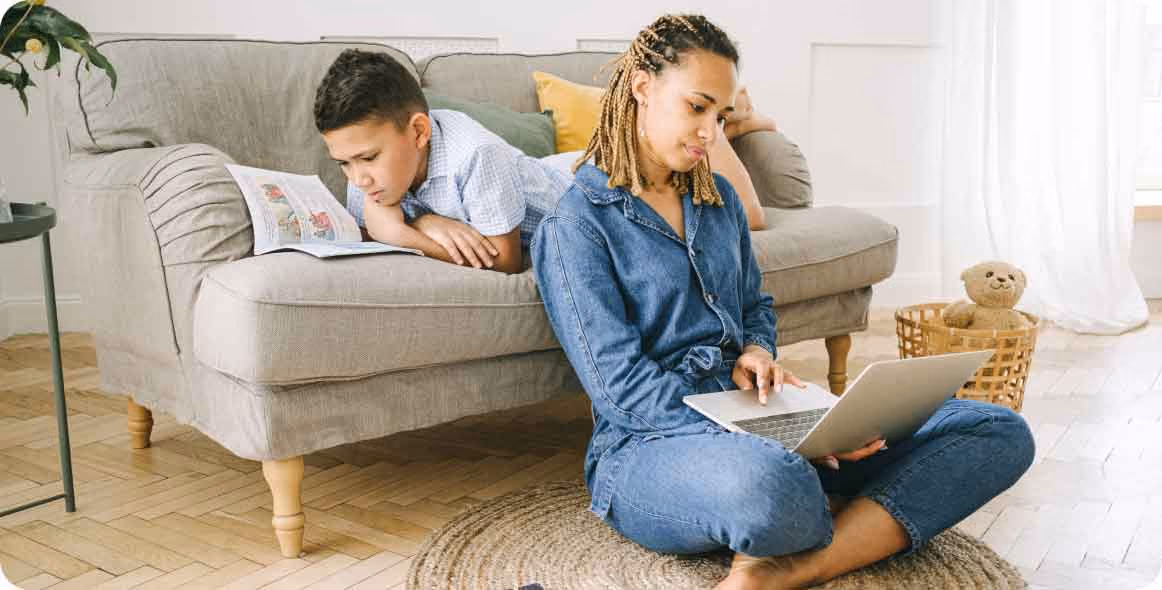 An image of a student learning