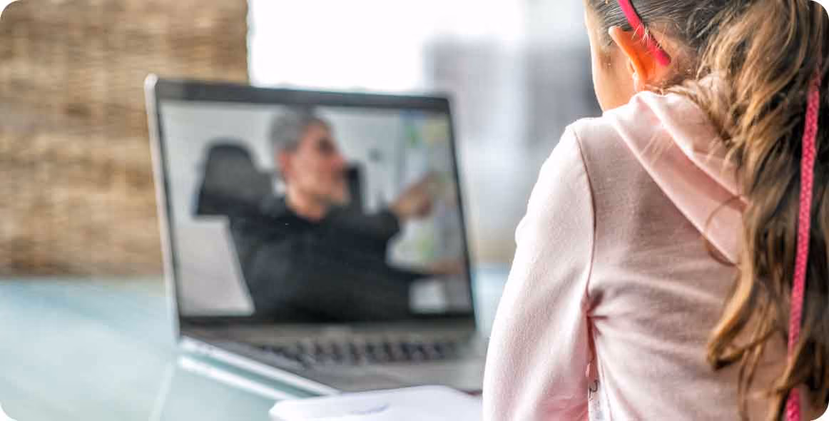 An image of a student learning