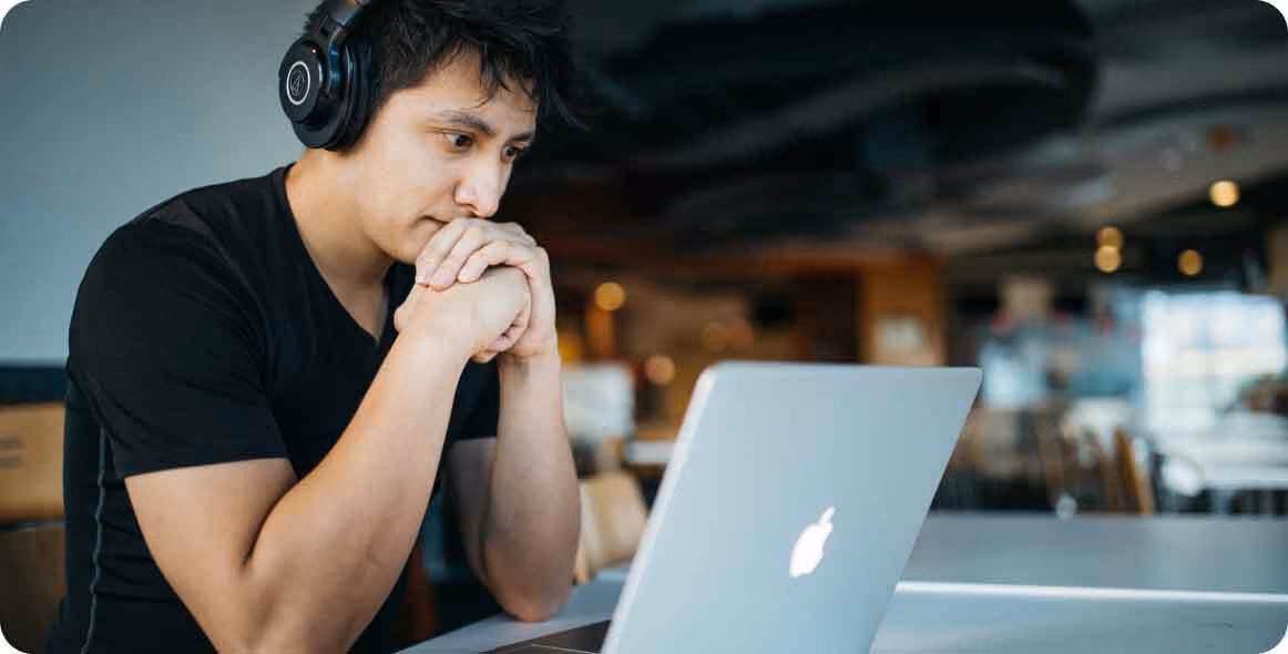 An image of a student learning