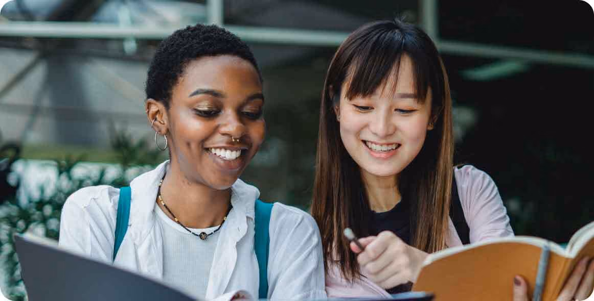 An image of a student learning