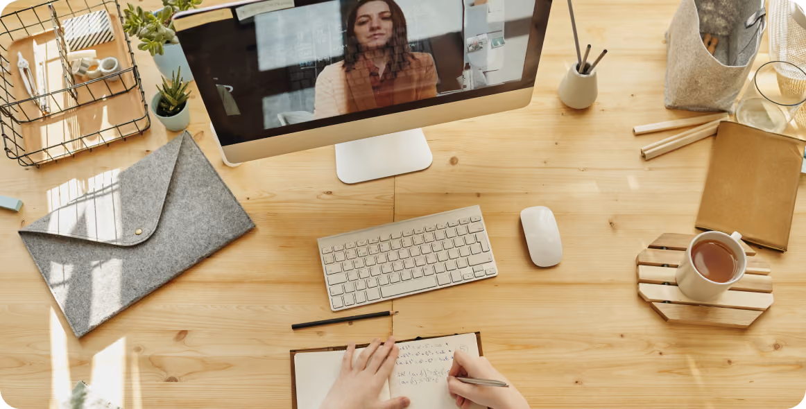 An image of a student learning