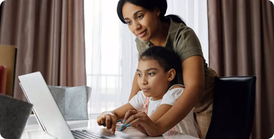 An image of a student learning