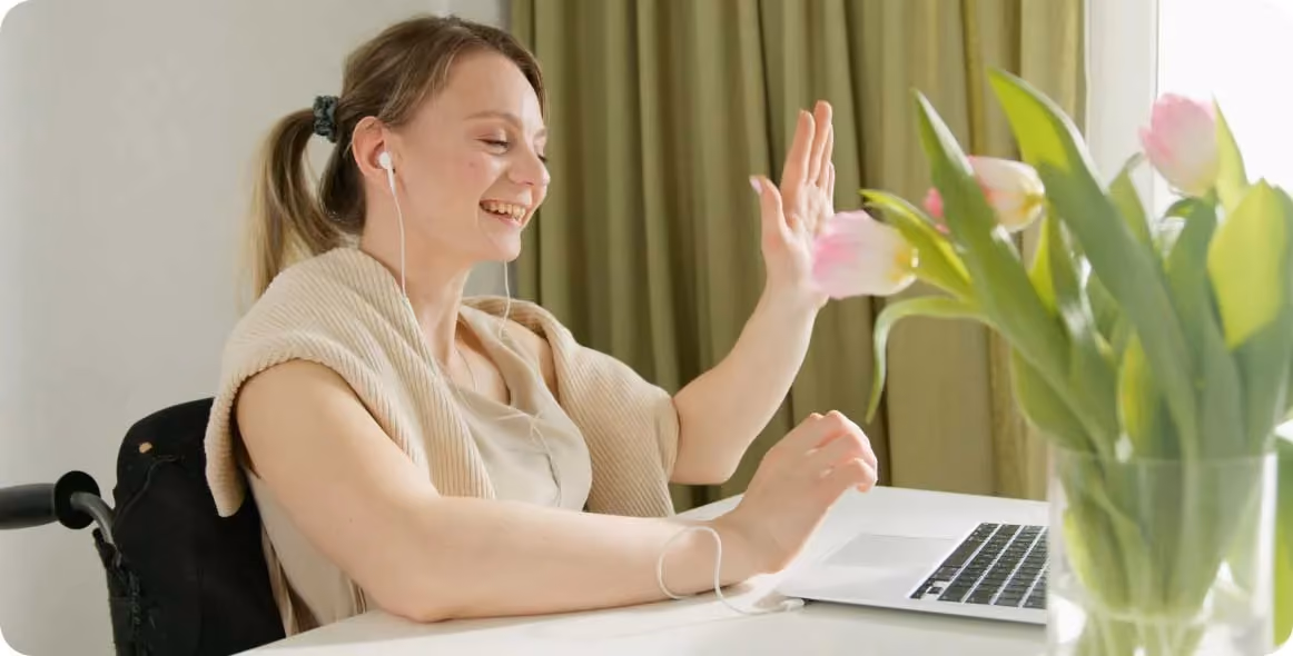 An image of a student learning