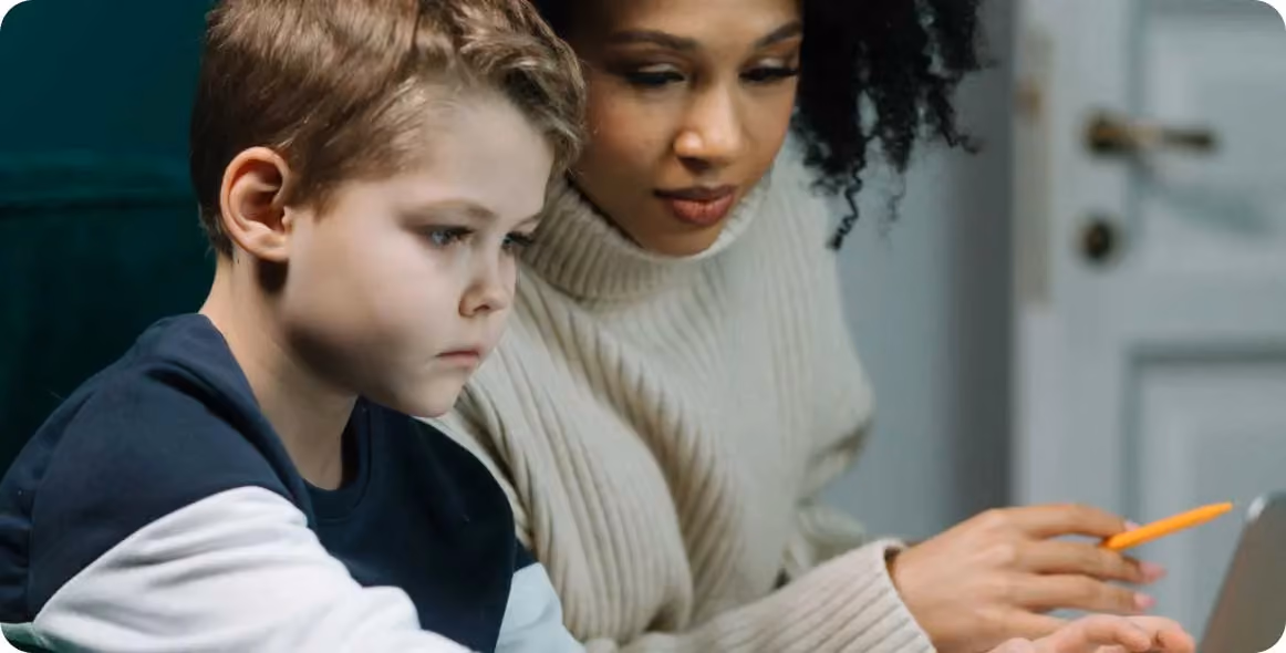 An image of a student learning