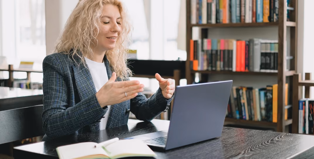 An image of a student learning