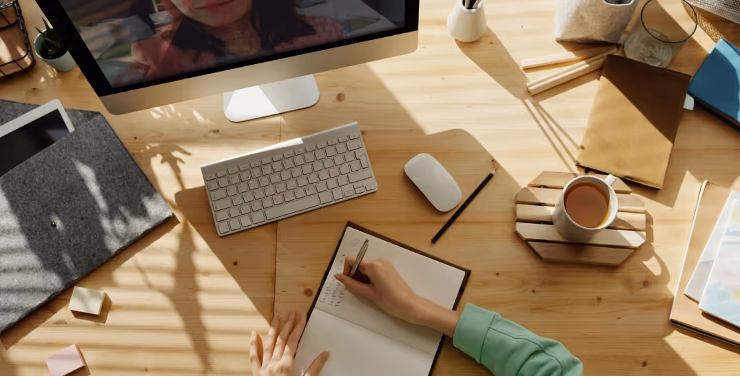 An image of a student learning