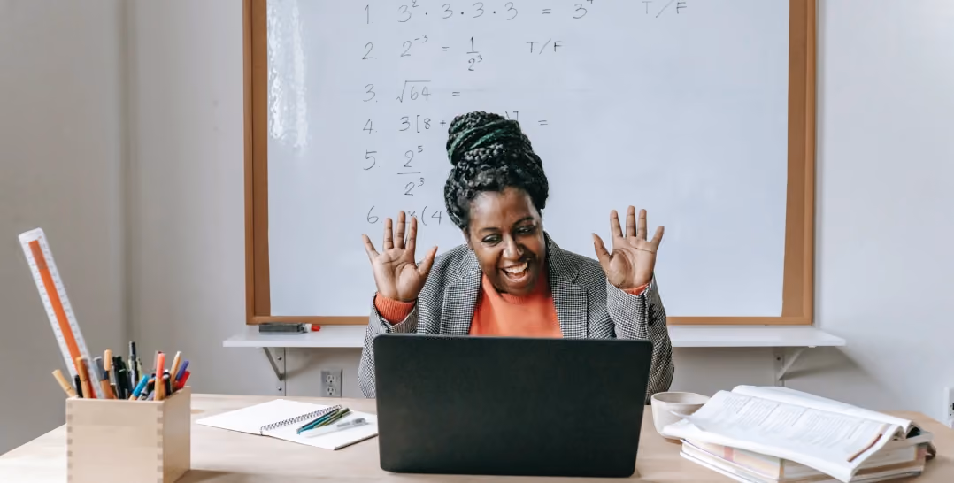 An image of a teacher tutoring