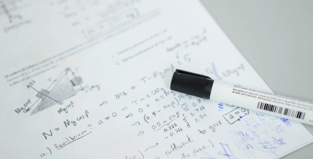 An image of a student learning