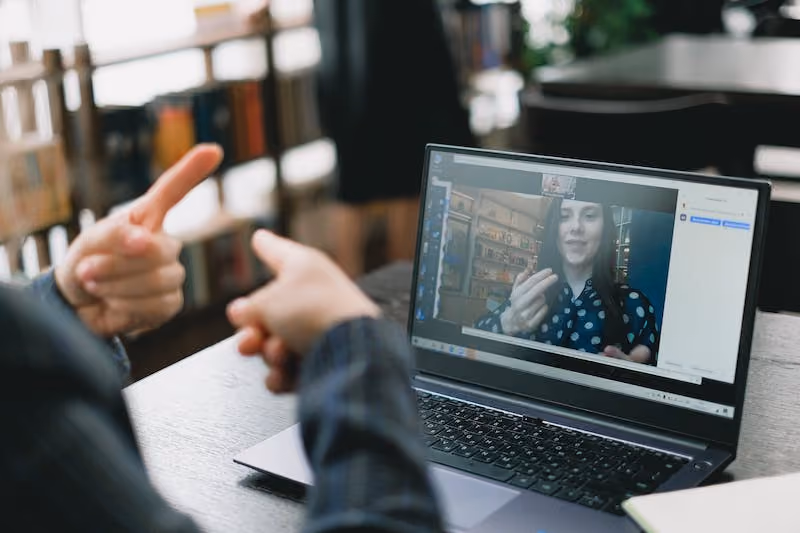 An image of a student learning