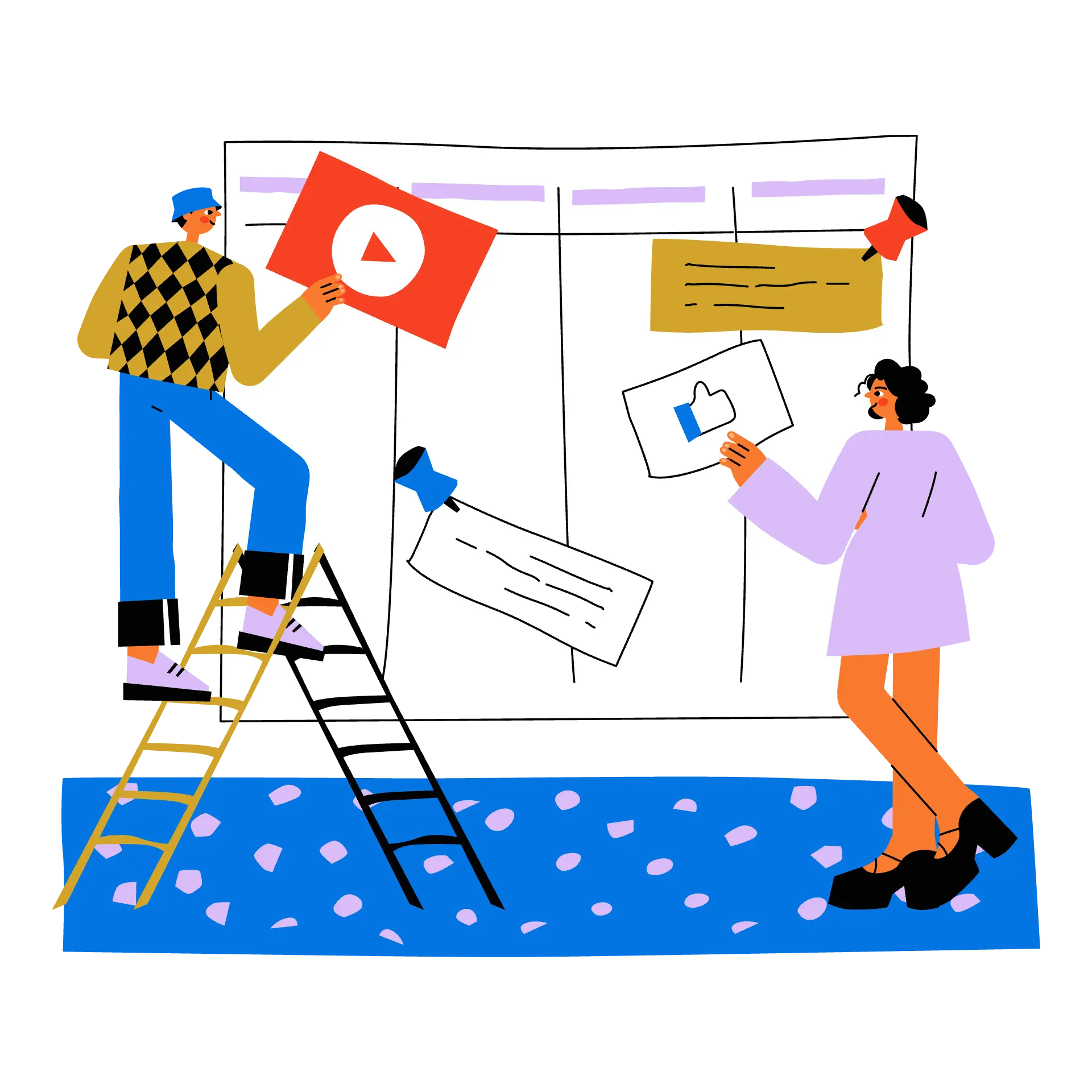 video on social media