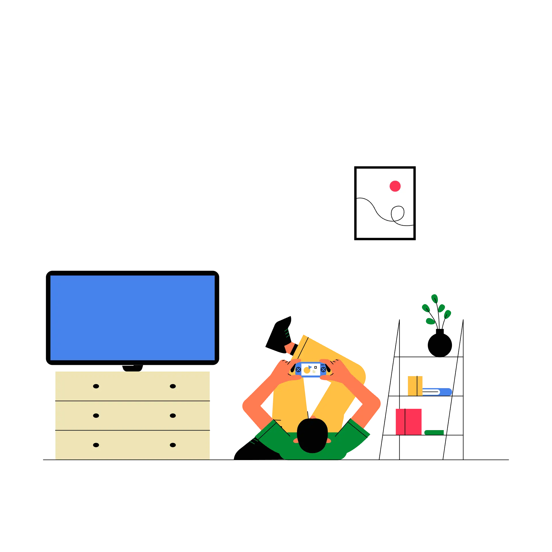 watching an app video