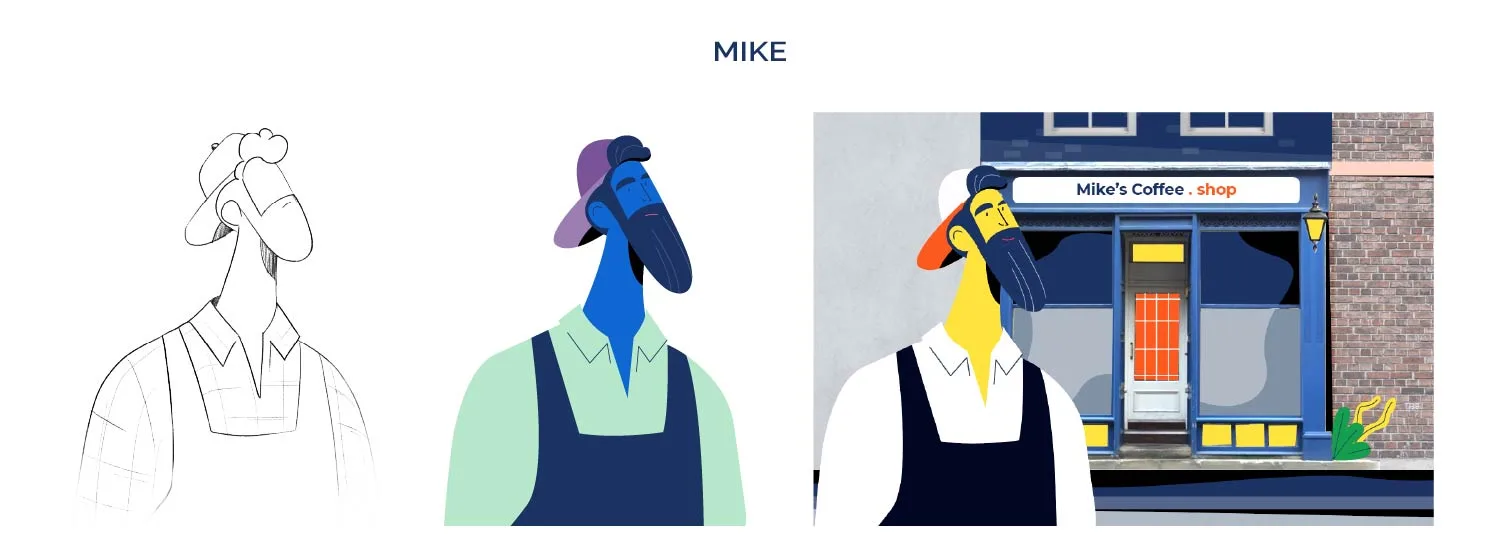 creating animation character