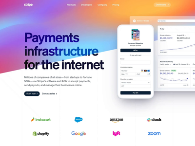 Stripe | Dribbble