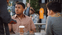 Talking Express Yourself GIF by grown-ish
