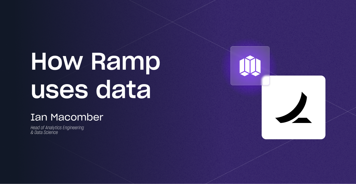 How Ramp uses data