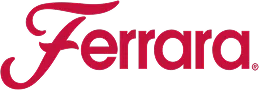 Ferrara brand logo in red text.