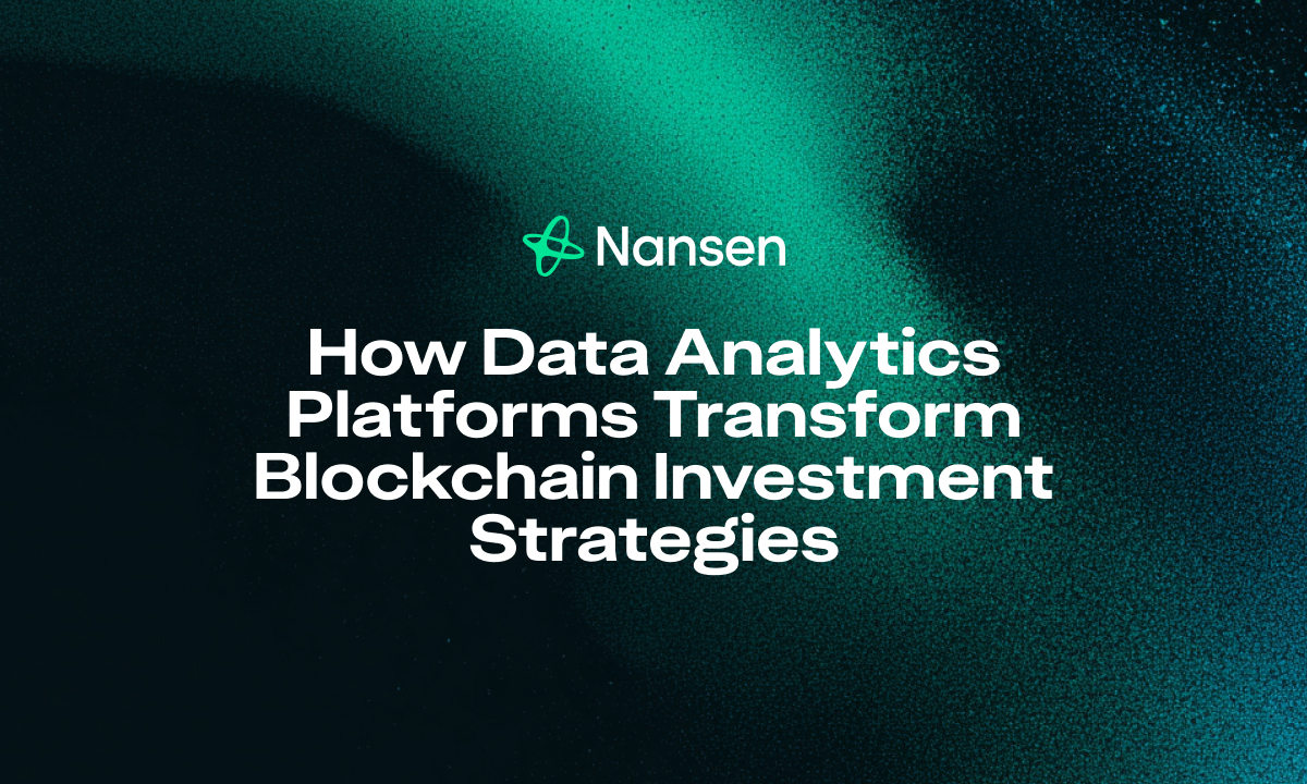 How Data Analytics Platforms Transform Blockchain Investment Strategies for Alpha Generation