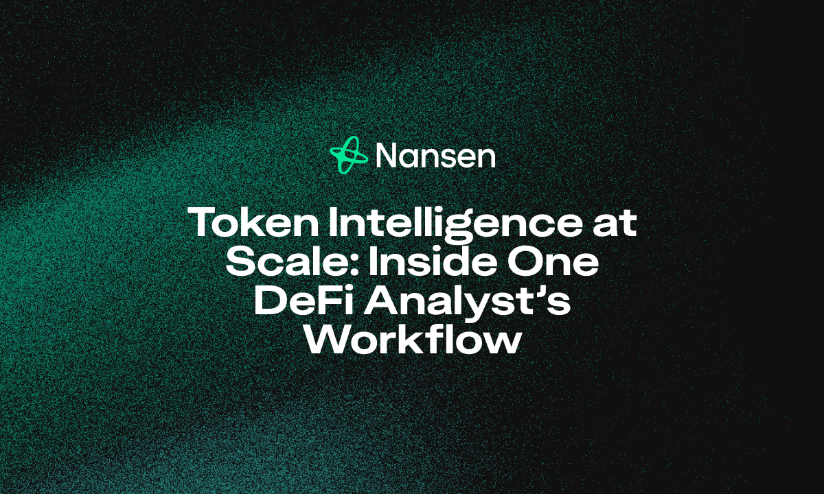 How an Analyst at a Cross-Chain DeFi Wallet Uses Nansen’s API to Deliver Token Intelligence and Smart Money Insights