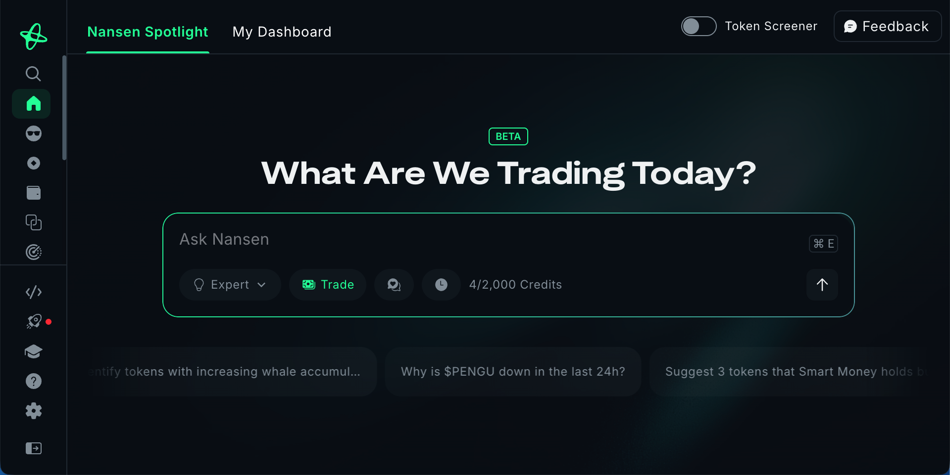 Nansen AI (Agent) Is Now Live on Web