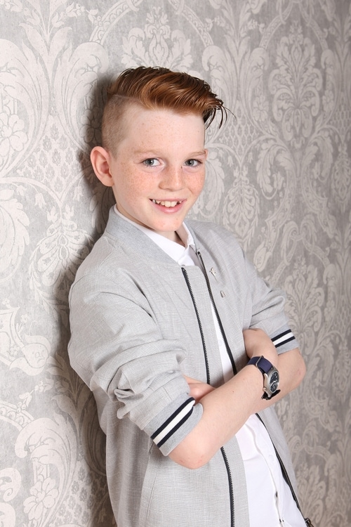 Confirmation boy by Jenny Callanan Photography