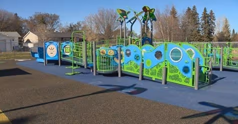 Saskatoon John Dolan Inclusive Playground