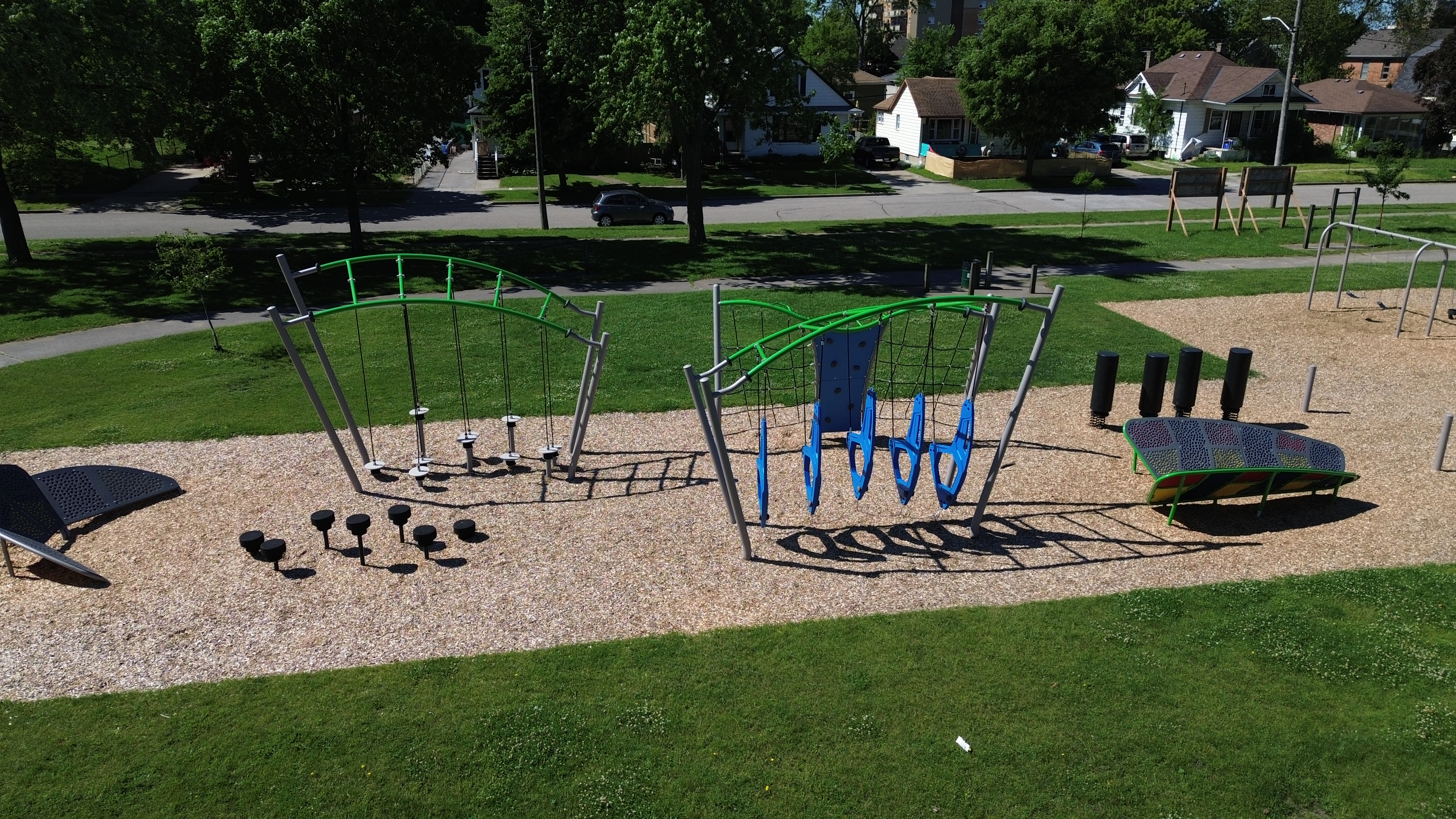 Harry Turnbull Park playground in Sarnia, ON