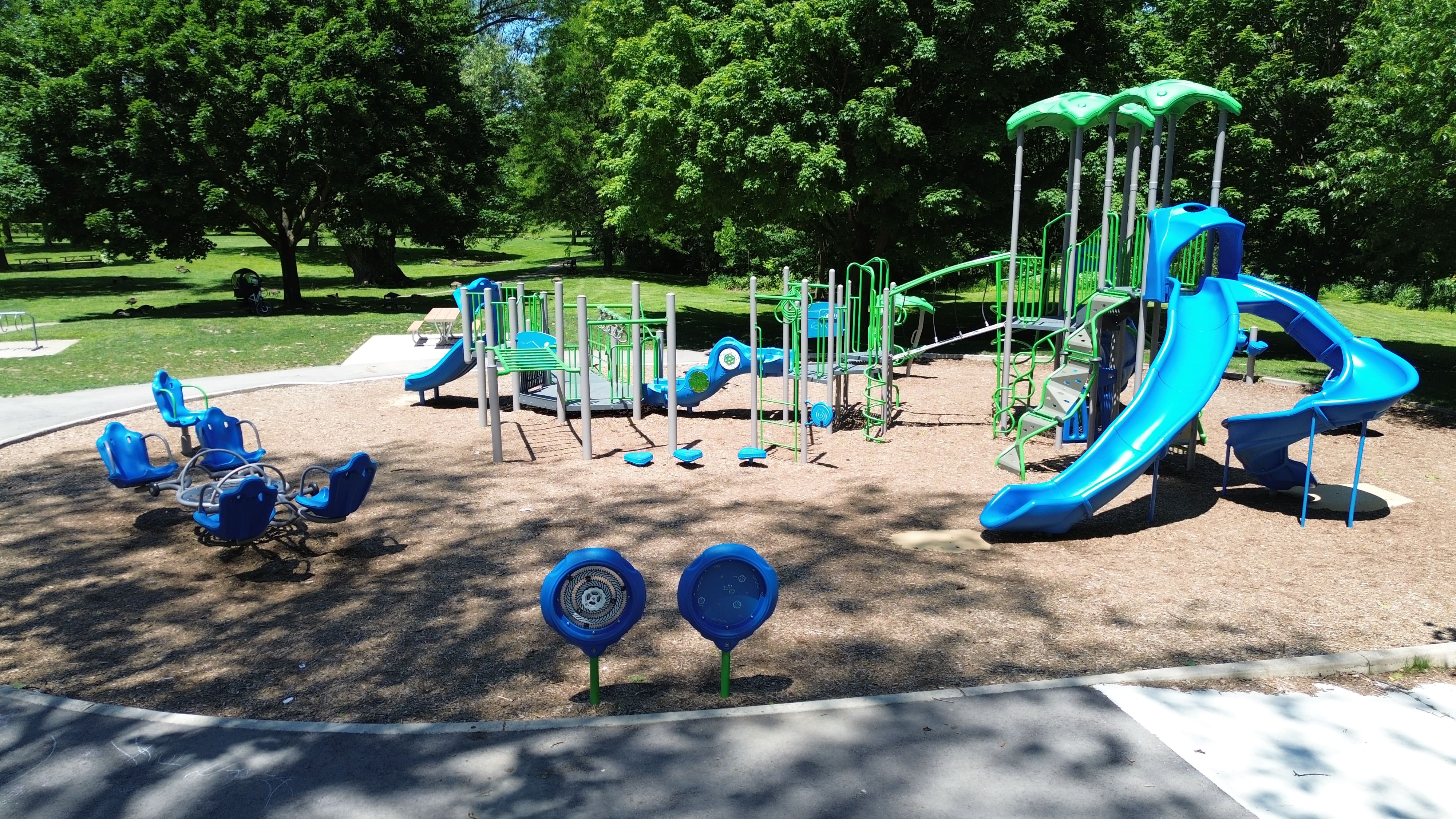 Gibbons Park playground in London, ON
