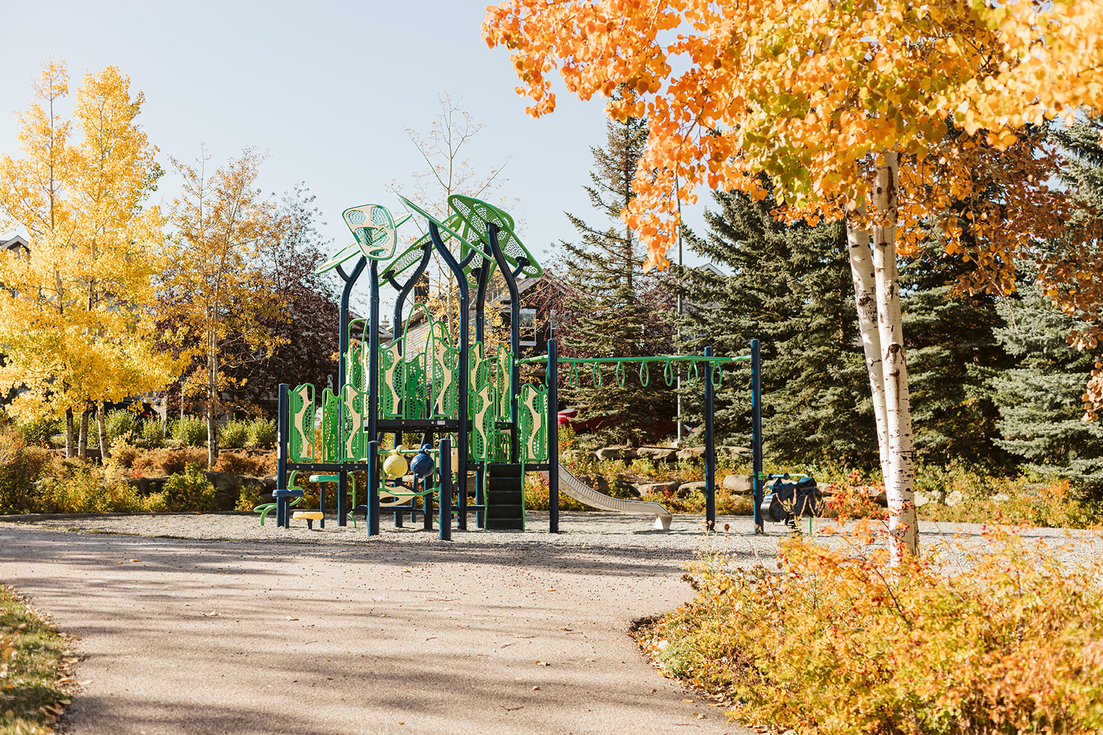 Avalon Playground playground in Calgary, AB with residential playground