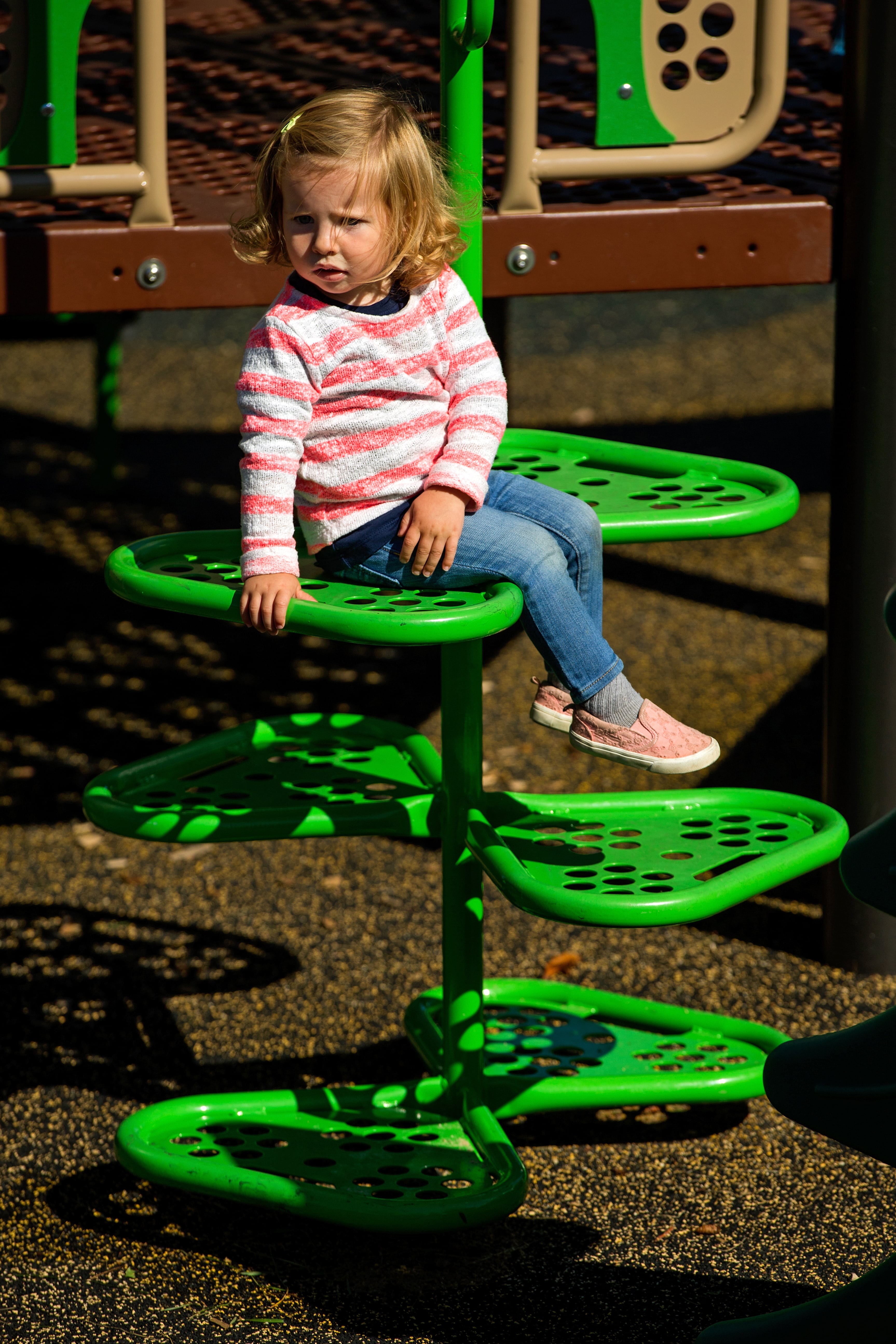 Lendrum "Honey Bee" Themed Park playground equipment in Edmonton, AB showing accessible play equipment