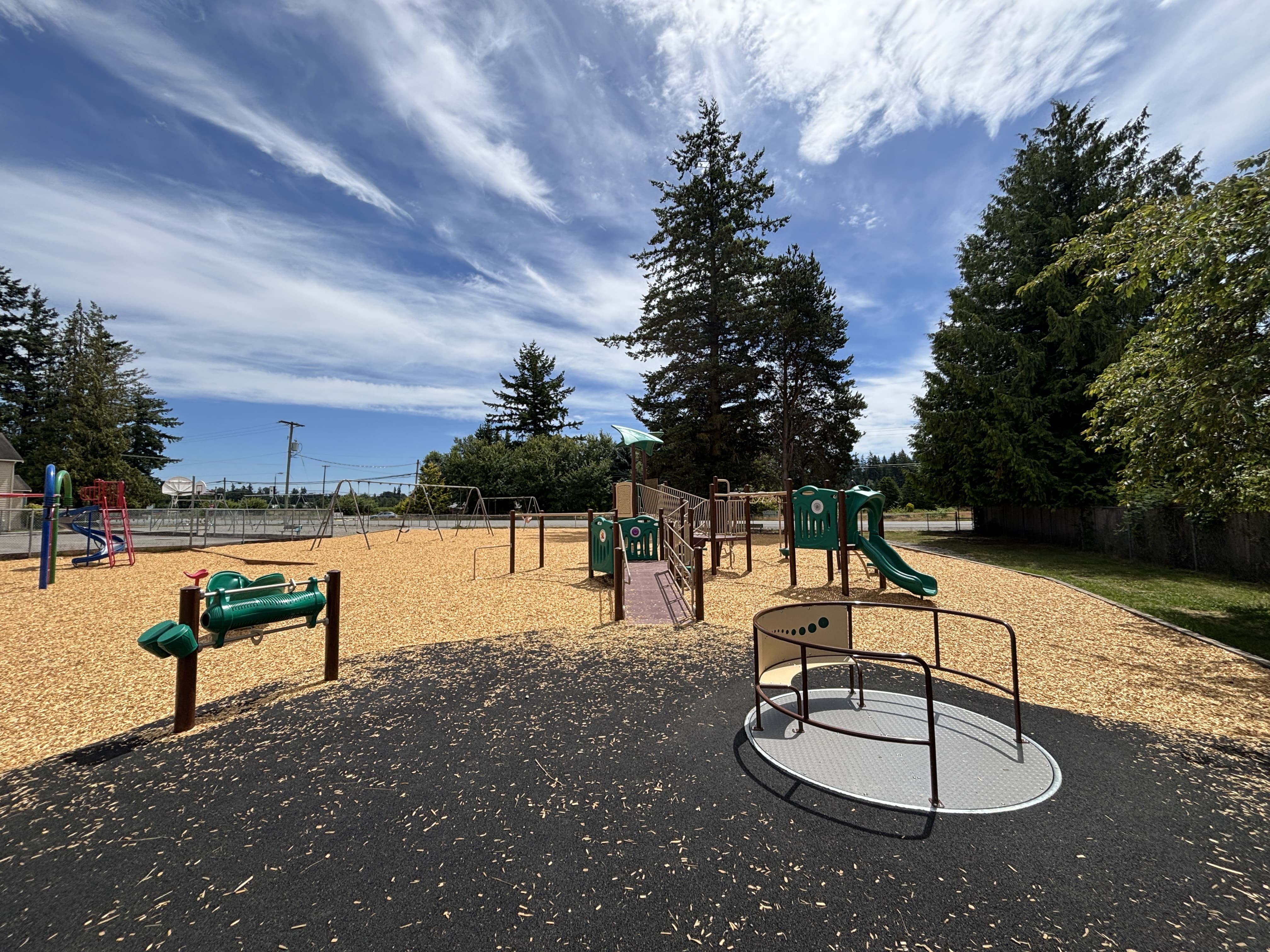Glenwood Elementary Playground (Langley, BC) playground equipment and play area