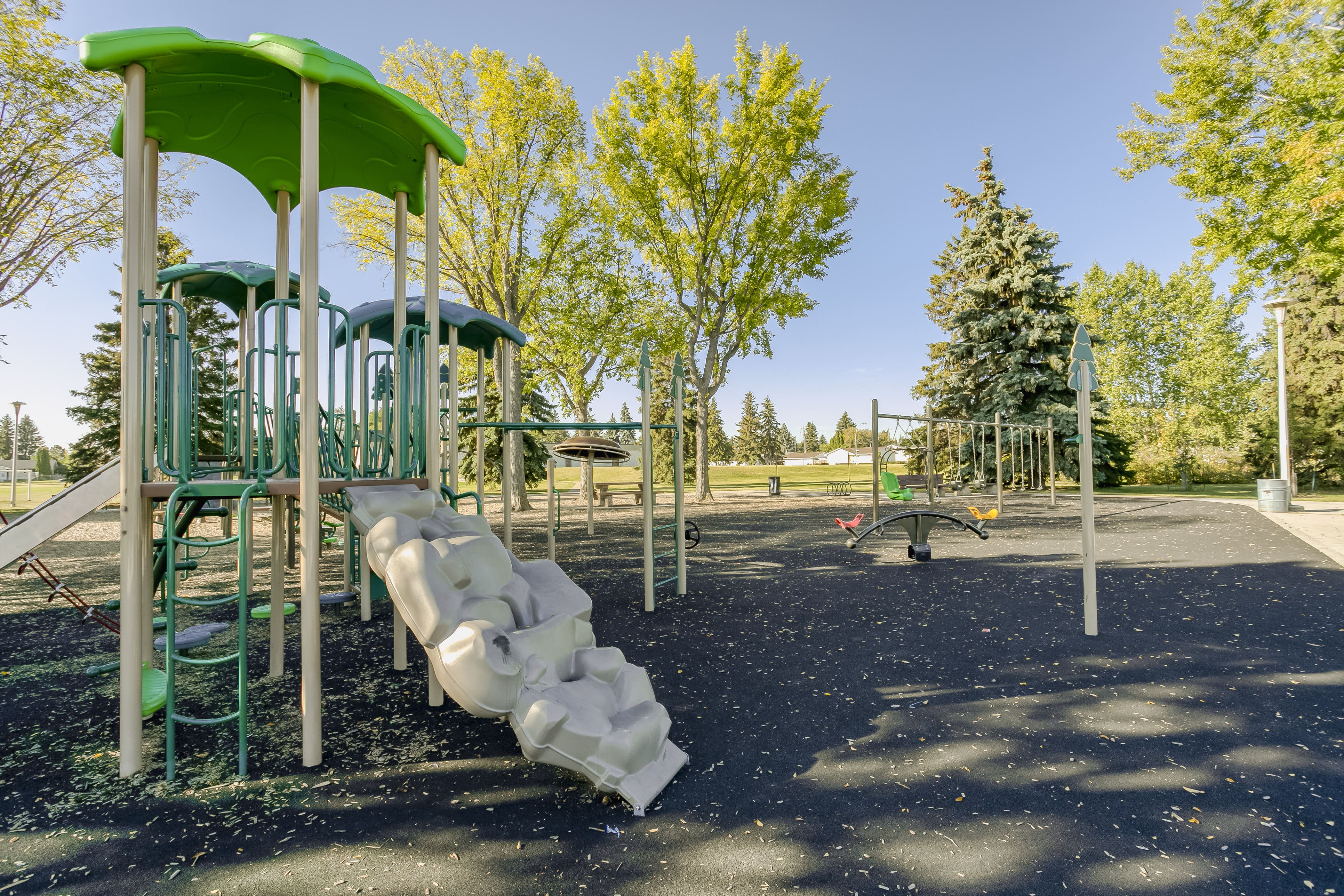 Rundle Heights Community Playground  (Edmonton, AB) in Edmonton, AB playground equipment and play area