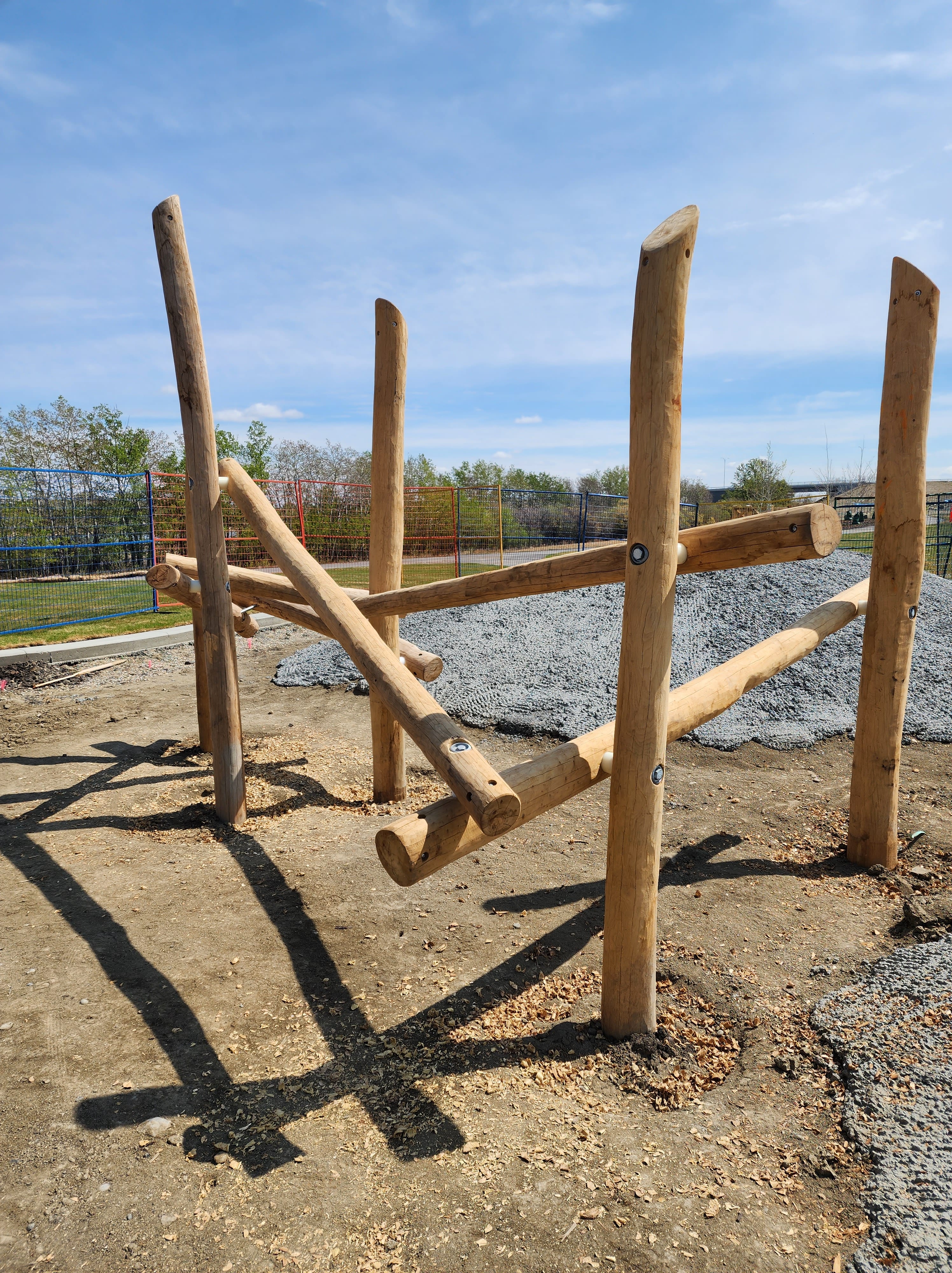 Silverado Community Natural Playground (Calgary, AB) playground equipment and play area