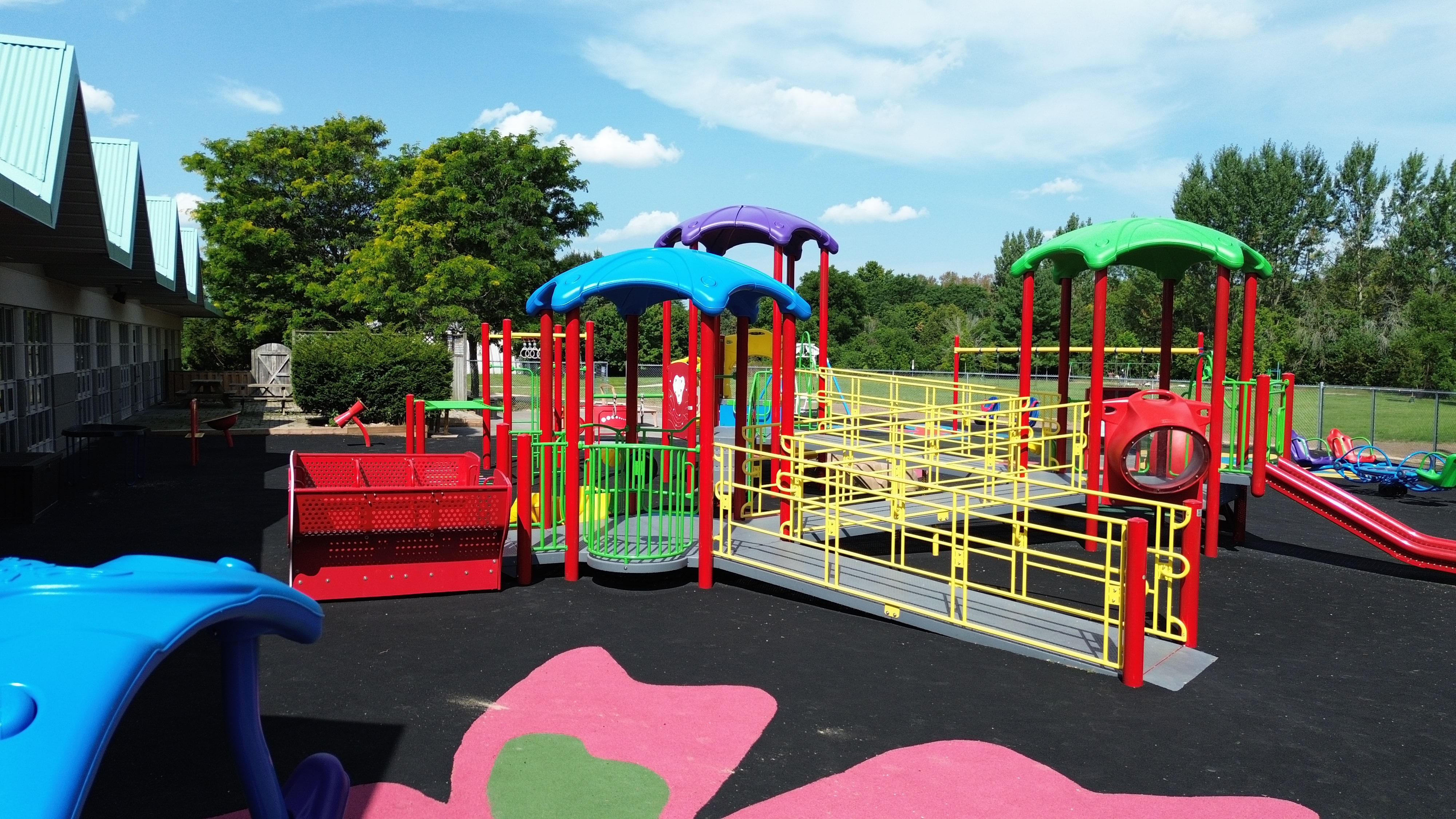 Kids Ability (Waterloo, ON) playground equipment and play area