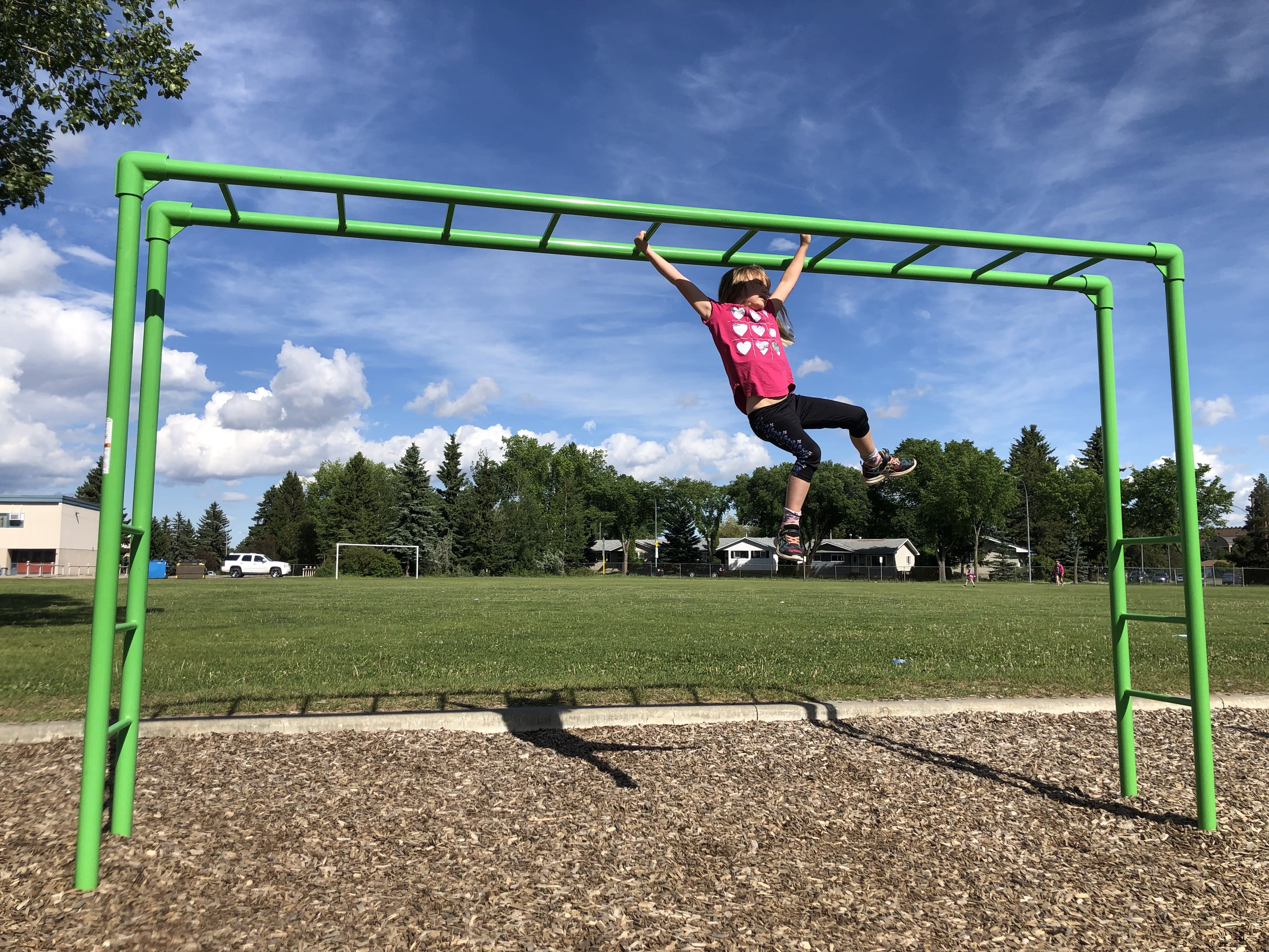 Meadowlark Park (Edmonton, AB) in Edmonton, AB playground equipment and play area