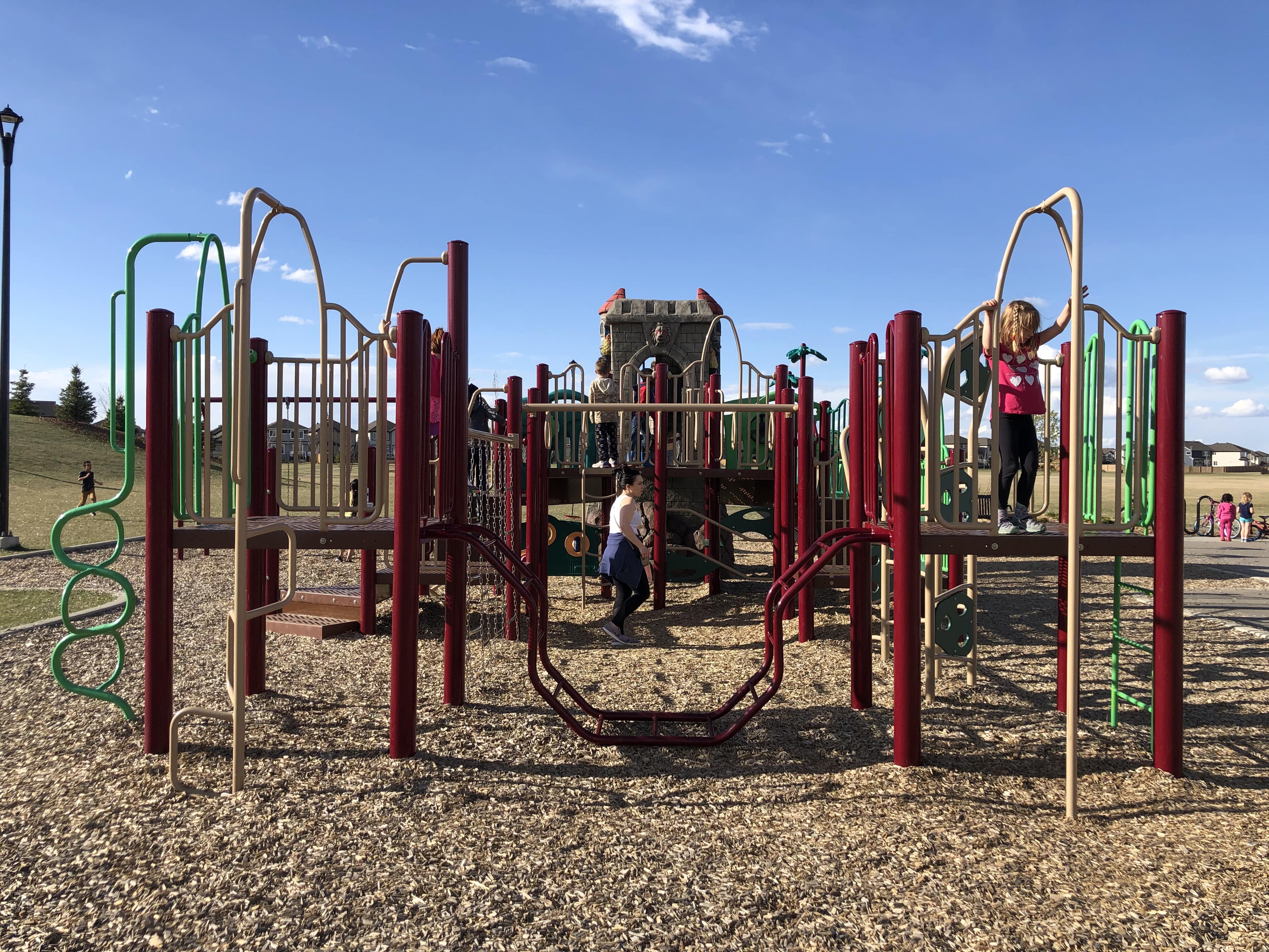 Rapperswill Playground (Edmonton, AB) in Edmonton, AB playground equipment and play area