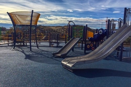 Commons Park Inclusive Playground (Calgary, AB)