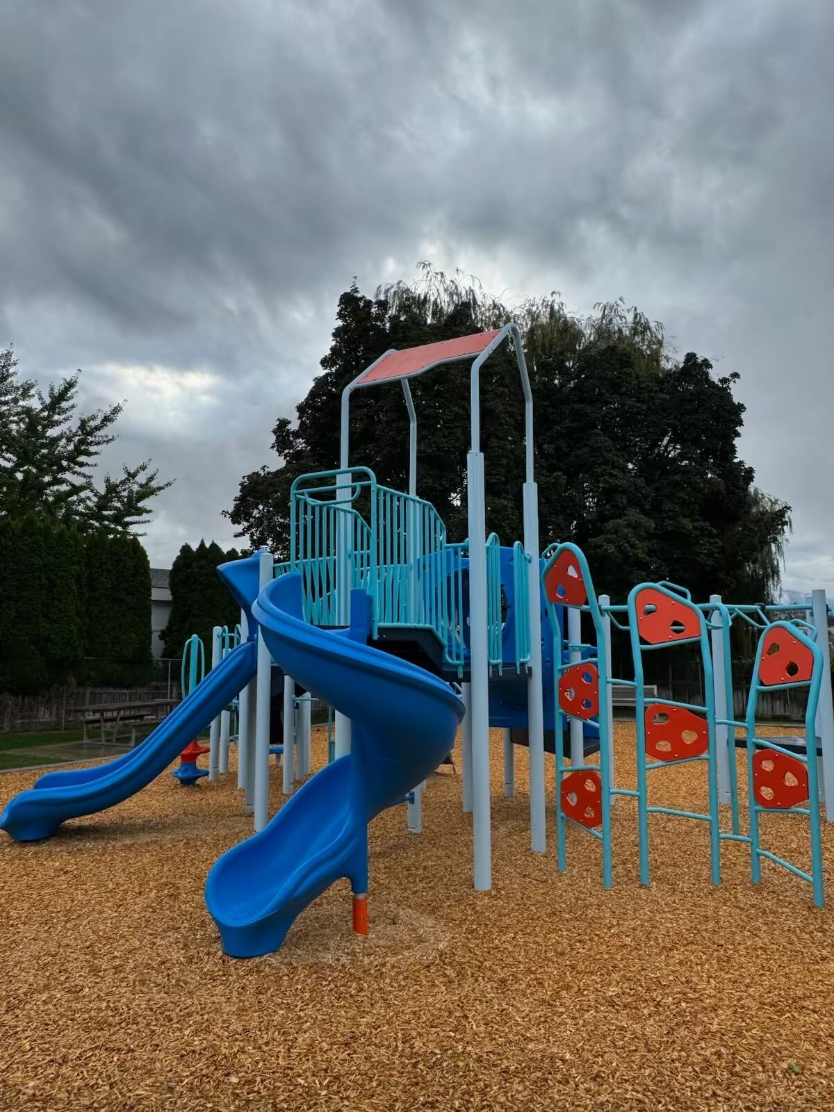 19th Avenue Playground (Vernon, BC) playground in Vernon, BC - interactive play elements