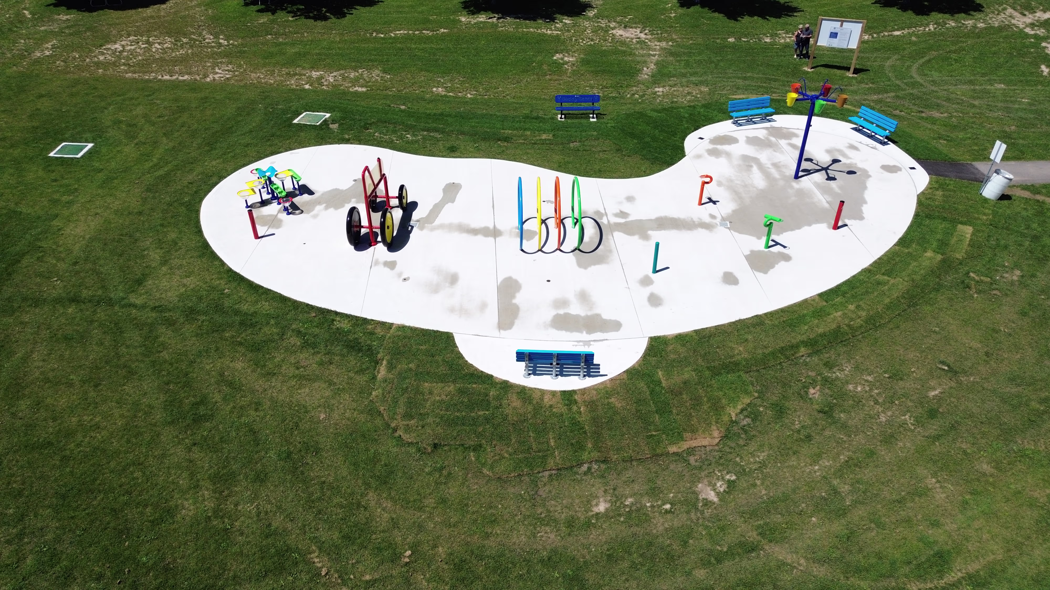 Rotary Splash Park (Shelburne, ON) in Shelburne, ON - playground equipment and play structures